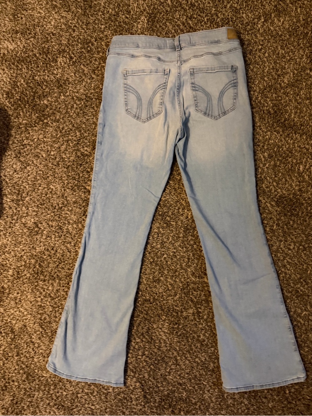 Hollister Light Blue Bootcut Jeans - Picture 2 of 5